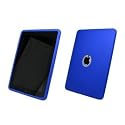 TeckNet iPad Silicone Case for New Apple iPad Tablet WiFi 16GB 32GB 64GB- Blue