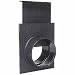 Woodstock International W1007 Blast Gate - 4" Black ABS Plastic