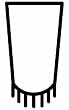 GROBET SWISS FILES DIESINKER RIFFLER #957 6 INCH CUT 4