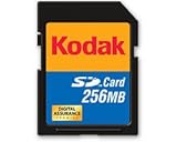 Kodak SD Card 256 MB KPSD256SCS (Retail Package)