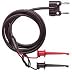 Pomona Double Banana Plug To Minigrabber Test Clips, 36"L