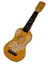 White Flower Ukulele 20" Yellow