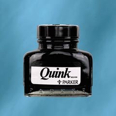 Super Quink Bottled Ink for Fountain Pens, Permanent Black Ink, 2 Ounce PAR30011