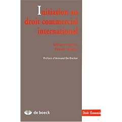 Initaition au droit commercial international