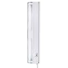 Good Earth Lighting, Inc. G9712P-T5-WHES 12-1/2-Inch One-Light Fluorescent Light Fixture, White