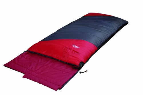 Lestra Decken-Schlafsack Matterhorn 190 cm x 40 cm x 80 cm, nachtblau/kirsch, links, SCMAT Preisvergleich