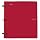 Five Star Flex Hybrid NoteBinder, 1-Inch, Red (72005)