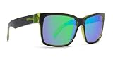 VON ZIPPER ELMORE LIGHTSOUT LIME QUASAR CHROME LENS SUNGLASSES VZ VZSU79105907