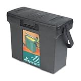 Rubbermaid 10494 Simplifile Junior Hanging File, 14-3/4w x 7-3/8d x 11-1/8h, Black Granite