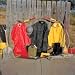 River City Rainwear Large Yellow Hooded Classic Rain Jacket