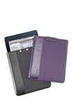 Dicota - Housse en cuir et nylon pour iPad - Noir