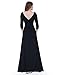 Ever Pretty Women's Lace Long Sleeve Floor Length Evening Dress 08412