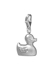 VINANI brand Germany 925 Sterling Silver Charm Pendant Duck HNT
