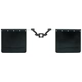 Cruiser Accessories 00106 Rock Tamers Black Mud Flap System