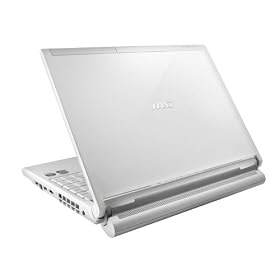 MSI PR201-013US 12.1-Inch Laptop (2.0 GHz Intel Centrino 2 Penryn P7350 Processor, 2 GB RAM, 250 GB Hard Drive, Vista Premium) White