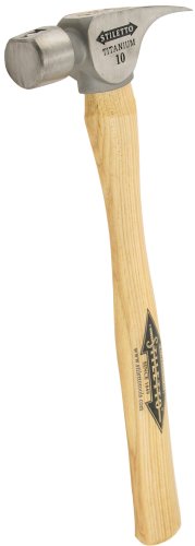 Stiletto FH10S-14 Ti 10 Smooth Face Hammer with a Straight 14 Hickory Handle Stiletto FH10S-14 Ti 10 Smooth Face Hammer with a Straight 14 Hickory Handle