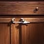 Kidco Sliding Cabinet Lock White
