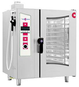 Gas Combi Oven-Natural Gas Cleveland Convotherm OGS-10.10 Gas-Fired Combi Oven Steamer Images