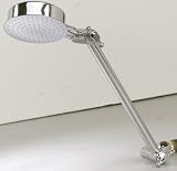 Elephant Hi-Lo Pan Shower Head, Chrome