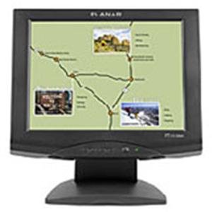 Planar PT1510MX-WH 15-Inch Resistive Touch Screen LCD Monitor with Serial or USB Driver and Speakers (White)