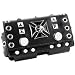 Naztech Rebel Carrying Case for Lg Chocolate Vx8500 / Vx8300 / Lg Fusic / Lg Lx350 / Lg Vx5200 (Skull Black)