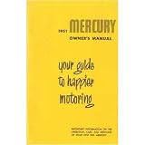 1951 MERCURY Full Line Owners Manual User Guide 