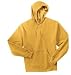 NEW District Threads - Pigment-Dyed Pullover Hooded Sweatshirt Mustard-M
