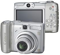 Canon PowerShot A580 8MP Digital Camera with 4x Optical Zoom