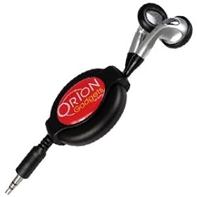 Google Nexus One Retractable Stereo 3.5mm Headphones (Black) Google Nexus One Retractable Stereo 3.5mm Headphones (Black)