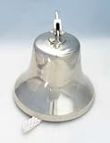 10 Polished Aluminum Dinner Bell Nautical Ship