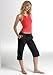 Danskin Woven Nylon Crop Cargo Pant Loungewear