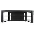 60" TV Stand In Black Finish By Ameriwood Furniture