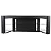 60" TV Stand In Black Finish By Ameriwood Furniture