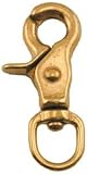 Brass Swivel Eye Trigger Snap
