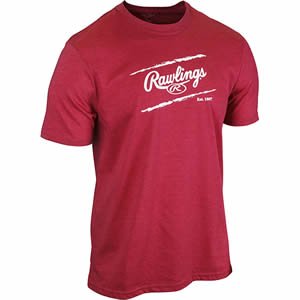 Amazon.com : Rawlings Adult Rawlings Patch Baseball Shirt - RGTD1 ...