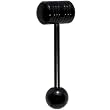 Black Anodized Titanium Hammer Barbell Tongue Ring