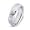 14k White Gold Men's Wedding Band