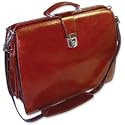 Jack Georges Classic Briefbag with Shoulder Strap