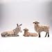 Gentle Animals of the Stable - The Chrismas Story Willow Tree By Susan Lordi