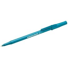 Paper Mate Write Bros. Stick Fine Point Ballpoint Pens, 12 Blue Ink Pens (3361131)