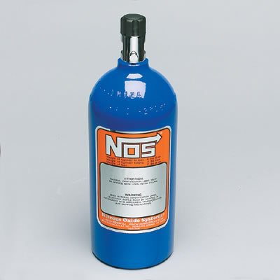 NOS 14720NOS Blue Aluminum 2.5 Pound Nitrous Bottle