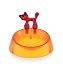 Koziol Katzennapf MIAOU transparent  orange