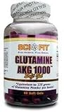 SciFit Glutamine AKG 1000, 90 softgels( Six Pack)