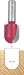 Freud 18-126 1-Inch Diameter Round Nose Router Bit with 1/2-Inch Shank
