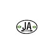 Jamaica Oval Decal