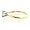 14k White or Yellow Gold Round 4-Prong Solitaire Diamond Ring (1/4 ct, I-J Color, I1-I2 Clarity)
