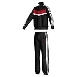 Adidas Kinder Trainingsanzug Tiberio Knit V37177 152, Schwarz, 152