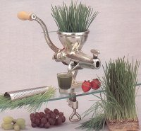 Miracle MJ-400 Cast Iron Manual Wheatgrass Juicer