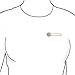 Bling Jewelry Plated Alloy Crystal Disco Ball Safety Pin Brooch Plated