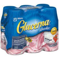 Glucerna Nutritional Shakes, Strawberries & Cream, 6 Pk